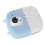 (Blue) Camera 1080P 2.4 Inch Digital Camera For Kids Face Recognition