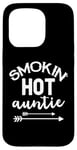 Coque pour iPhone 15 Pro Grunge Smoking Hot Auntie Femme Sexy Aunt