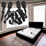 Under Bed Restraint Bondage Set adult Women Adult Sex cuffs straps Essential UK