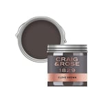 Craig & Rose 1829 Chalky Matt Emulsion Paint Clove Brown - Tester 50ml