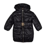 BALMAIN KIDS Baby Girl Jacket W/Belt Ls Hooded  Size:36 Months  NEW  RRP 495