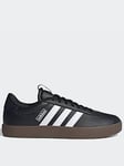 adidas Sportswear Mens VL Court 3.0 Trainers - Black/White, Black, Size 10, Men