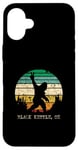 iPhone 16 Plus Black Kettle OK Sasquatch Peace Sign Bigfoot Design Case