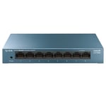 TP-LINK – LiteWave 8-Port Gigabit Desktop Switch, 8 Gigabit RJ45 Ports, Desktop (LS108G)