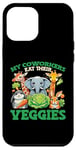 iPhone 12 Pro Max Funny Zoo Keeper My Coworkers Eat Their Veggies Case