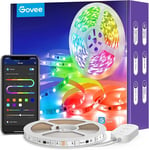 Govee RGBIC LED Strip 5m, Segmented Rainbow-Like Colour Picking LED Lights, APP