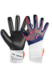 REUSCH Pure Contact Silver Junior Gants de Gardien Jeunesse Unisexe, 4848 Premi blu/electr Oran/BLC, 6.5