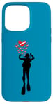 iPhone 15 Pro Max Scuba Dive Accessories - Heart Bubble Dive Flag Scuba Diving Case