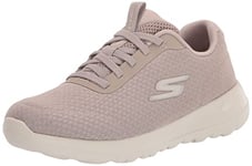 Skechers Go Walk Joy Womens Runners Trainers Lace Up Comfort Taupe 6.5 (39.5)