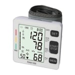 Blood Pressure Wrist Cuff Monitor For Home Use Large LCD Display 198 Sets SG5