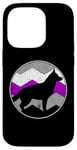 Coque pour iPhone 14 Pro Drapeau asexué LGBT vintage LGBTQ Ace Asexuality Gay Pride