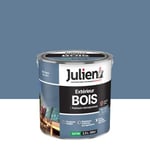 Peinture extérieure bois microporeux Julien bleu pigeon satin 2,5L