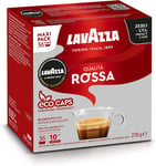 Lavazza, a Modo Mio Qualità Rossa, Coffee Capsules, Arabica and Robusta, Full an