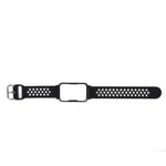 20mm Watchband Stylish For FREE Smart Watch Black Gray + Black Shell PAJ