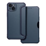 Coque Livre Magnétique Anti-chocs pour IPHONE 15 Plus (6.7) Couleur Bleu