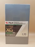 Cassette Video VHS / VHS Video Tape - FUJI Super XG -  E-30 - Avec Boitier -NEUF