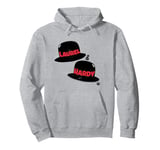 Laurel & Hardy Comedy Duo Hats Pullover Hoodie