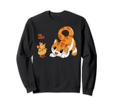 Uh... Woof? Funny Cat And Mouse - Dog Lover Sweatshirt