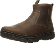 Skechers Men's RESMENT-Korver Chelsea Boot Side Zip Hiking, CDB, 8 Extra Wide US