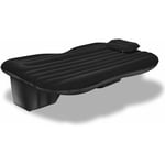 RELAX4LIFE Matelas Gonflable avec Pompe 40W & Oreiller pour Voyage Camping, Lit de Voiture 1 Personne en PVC avec Flocage Dense, pour SUV Véhicule