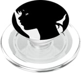 Batcave Girl Dark Fairytale Gothique Occulte Femme PopSockets PopGrip pour MagSafe