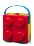 LEGO STORAGE Box W. Handle - Classic Röd