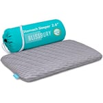 BLISSBURY Oreiller Fin en Mousse à mémoire de Forme pour Le Ventre ou Le Dos avec Housse Lavable en Bambou Doux, Soutien du Cou et de la tête pour Homme et Femme 6,6 cm