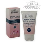 RETINOL COMPLEX Crème Mains Effet Barrière Beurre De Karité Huile Argan 150ML