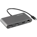 STARTECH – Thunderbolt 3 mini dock 2x4K DP monitors (TB3DKM2DPL)