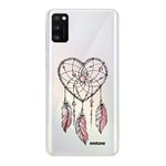 Evetane - Coque Silicone Compatible Samsung Galaxy A41 - Protection Intégrale 360, Fine et Transparente - Coque Avant & Arrière - Haute Résistance - Attrape Coeur