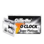 Gillette 7 O'clock Super Platinum Double Edge Razor Blades 10-p