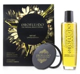 Orofluido Beauty Kit W 100Ml Liquid Gold Elixir 100 Ml + Spejl