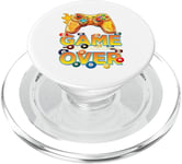 Game Over Vintage Retro Jeux Vidéo Gaming PopSockets PopGrip pour MagSafe