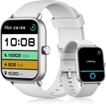 Montre Connectée Femme [Alexa Intégrée/Appel Bluetooth], 1.8"" Smartwatch Moniteur De Sommeil/Spo2/Fréquence Cardiaque Montre Podometre Avec 100 Sport Calories Etanche Ip68 Pour Android Ios