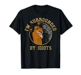 Disney The Lion King Scar & Hyenas Surrounded By Idiots T-Shirt