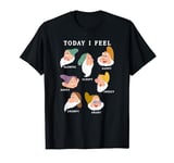 Disney Snow White And The Seven Dwarfs Expressions Today T-Shirt