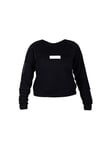 Morotai Sweatshirt - W-204J206-01-S - Naka L Block Logo Damtröja Svart Storlek S