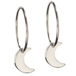 Blomdahl Örhängen NT Ear Ring Pendant Moon 8mm