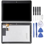 Amazon Echo Show 2:N Kanssa Yhteensopiva Korvaava Oem-Lcd-Näyttö Digitizer Full Assembly -Sovelluksella (Musta)