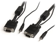 StarTech Coax High Resolution Monitor VGA Cable with Audio HD15 - VGA-kabel - 10 m