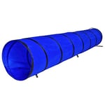 lionto Tunnel pour Chien Tunnel de Jeu caverne pour Chien Tunnel d’Agility dans différentes Tailles, (M) 300x50 cm Bleu