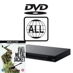 Sony Blu-ray Player UBP-X800 MultiRegion for DVD inc Full Metal Jacket 4K UHD
