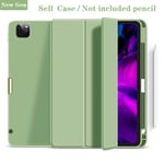 (Air 4 10.9 Air 5Matcha Green) iPad Air 4 Case iPad Pro 11 Case 2020 iPad Pro 12.9 Case 2021 5th Generation Funda langaton lataus kynätelineellä