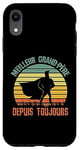 Coque pour iPhone XR Meilleur Grand Père Tous Les Temps Grand Papa Anniversaire