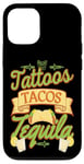 iPhone 12/12 Pro Tattoos Tacos Tequila Tex-Mex Tattooer Case