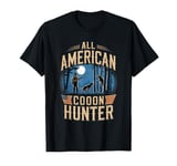 Coon Hunting Night – Patriotic Design for Coon Hunters T-Shirt