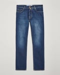 Jacob Cohën Bard Slim Fit Stretch Jeans Mid Blue