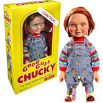 Mezco Chucky Jeu d'enfant poupée parlante Good Guy Smiling