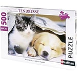 Nathan - Puzzle 500 pièces - Réveille-toi - Adultes et enfants dès 12 ans - Puzzle de qualité supérieure - Encastrement parfait - Collection Tendresse - 87129