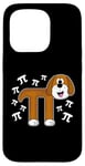 Coque pour iPhone 15 Pro PI Tag chien mathématicien enseignant mathématicien